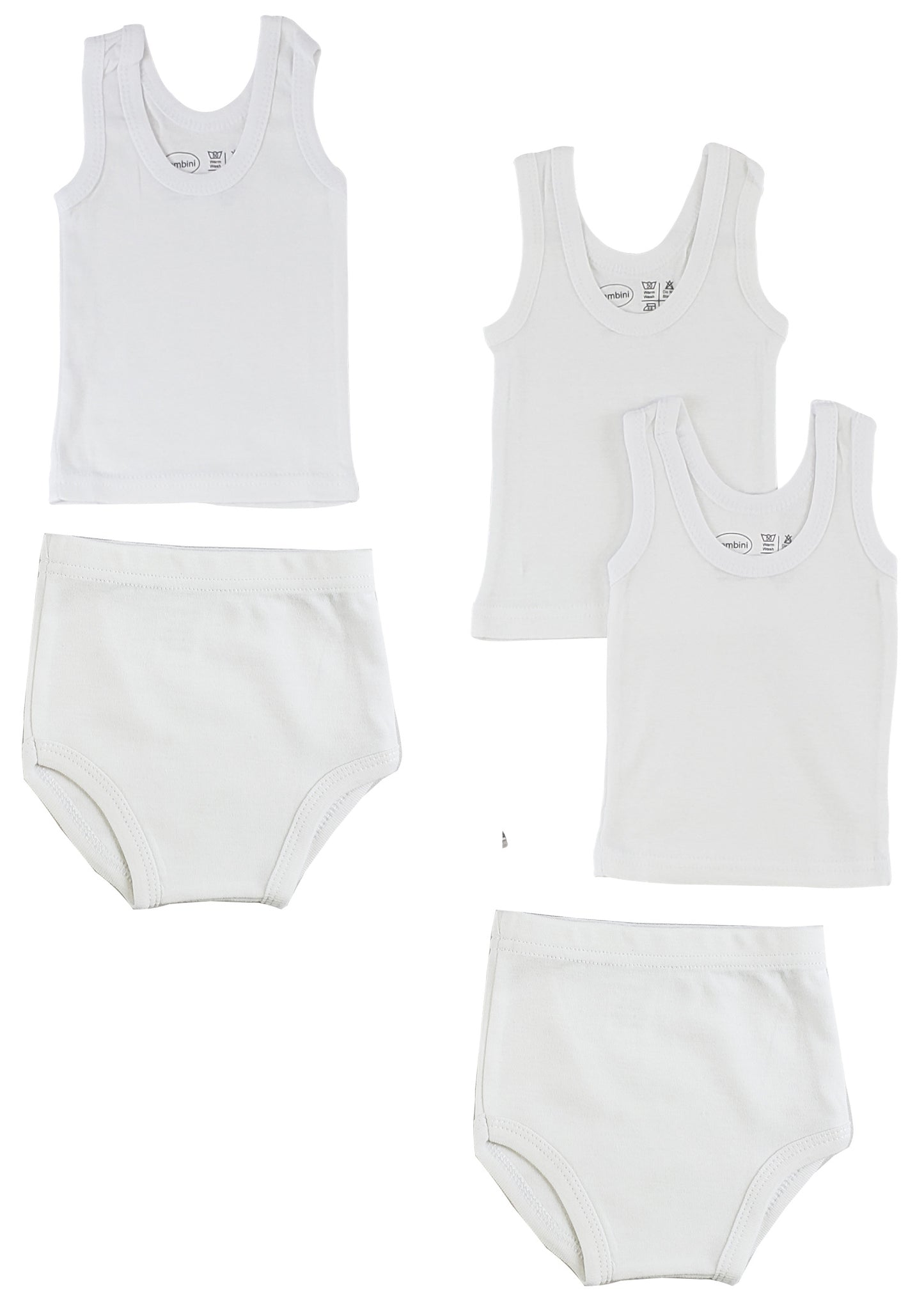 Infant Tank Tops And Training Pants