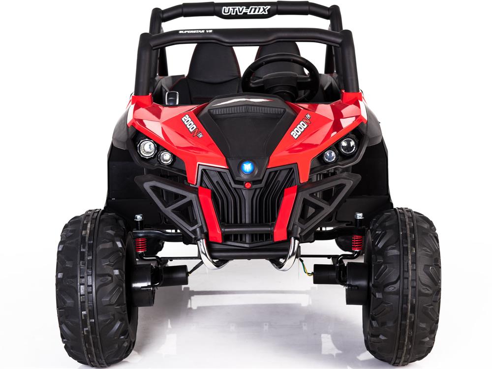 Mini Moto Utv 4x4 12v Red (2.4ghz Rc)