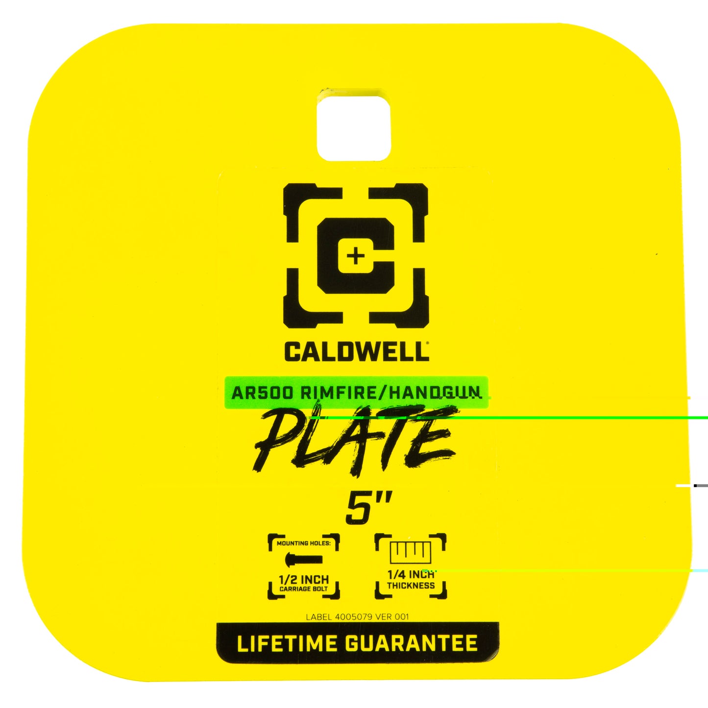 Caldwell Ar500 1/4" Rf/hg Gong