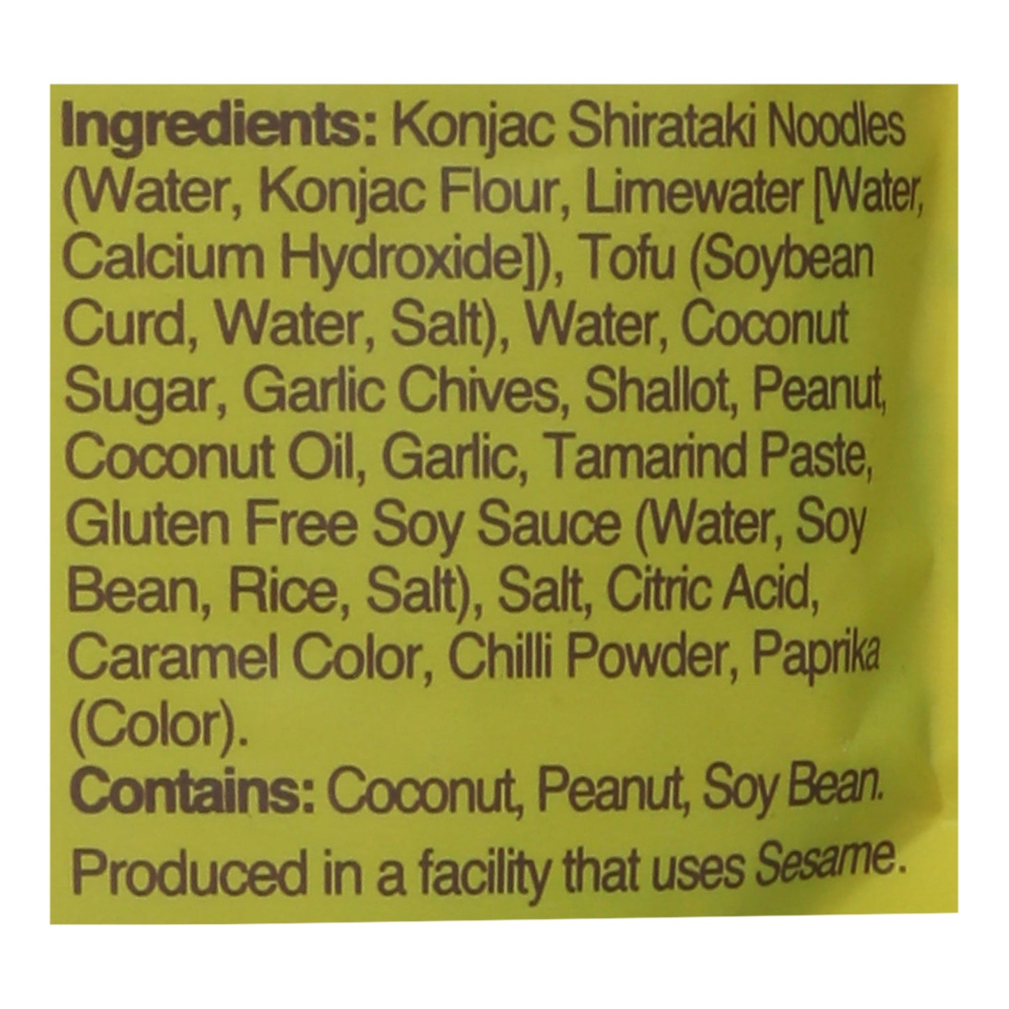 Miracle Noodle - Rte Meal Pad Thai - Case Of 6-9.9 Oz