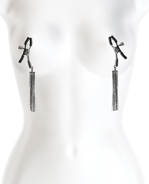 Bound Nipple Clamps - Gunmetal