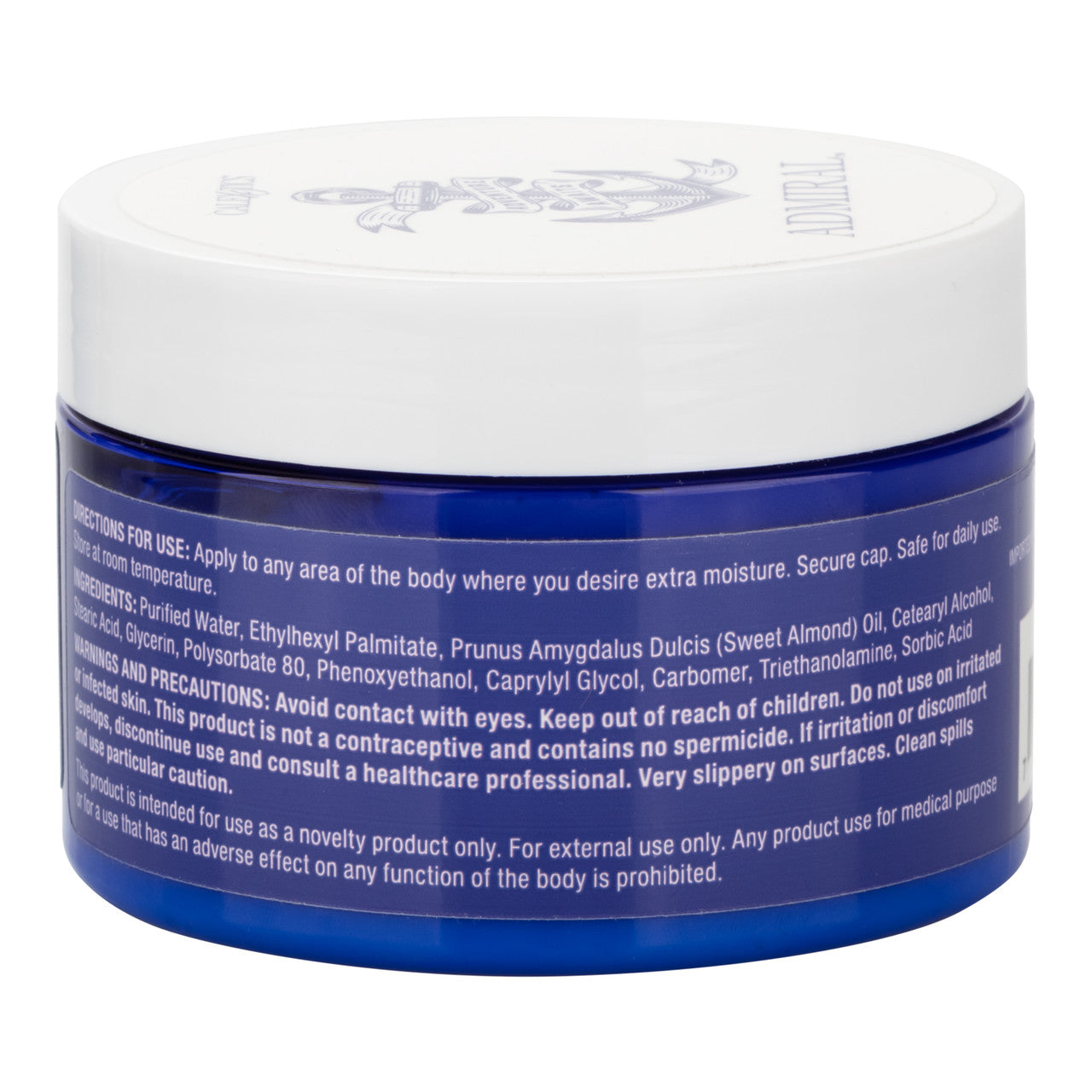 Admiral All Hands on Deck Masturbation Cream Tube 8 Oz