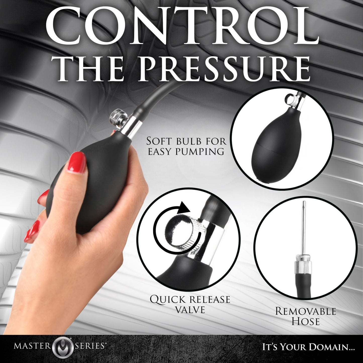 Master Series Bad Buoy Anchor Inflatable Anal Plug