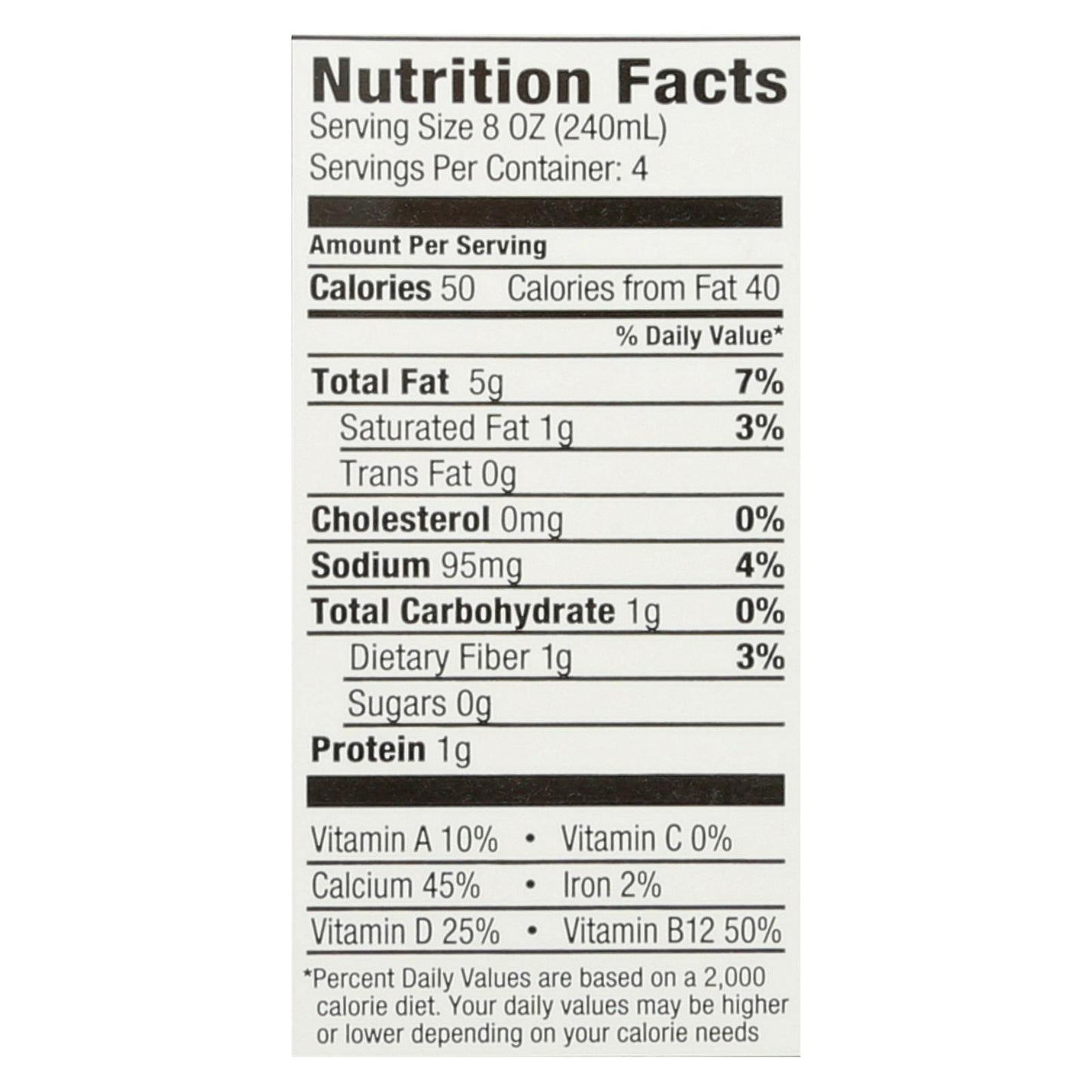 Milkadamia Macadamia Milk With Unsweetened Vanilla - Case Of 6 - 32 Fz