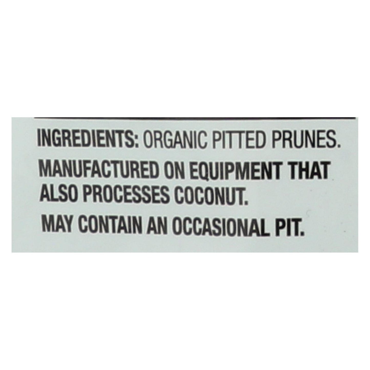 Made In Nature Plums Organic Dried Fruit - Case Of 6 - 6 Oz