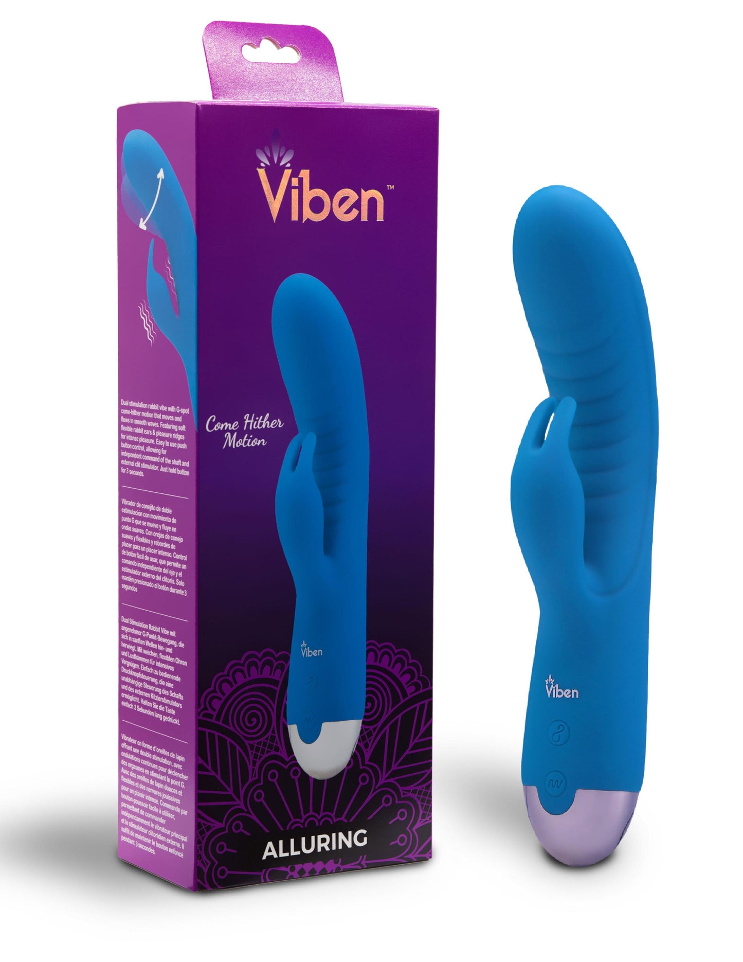 Alluring - Come Hither G-Spot Rabbit - Ocean