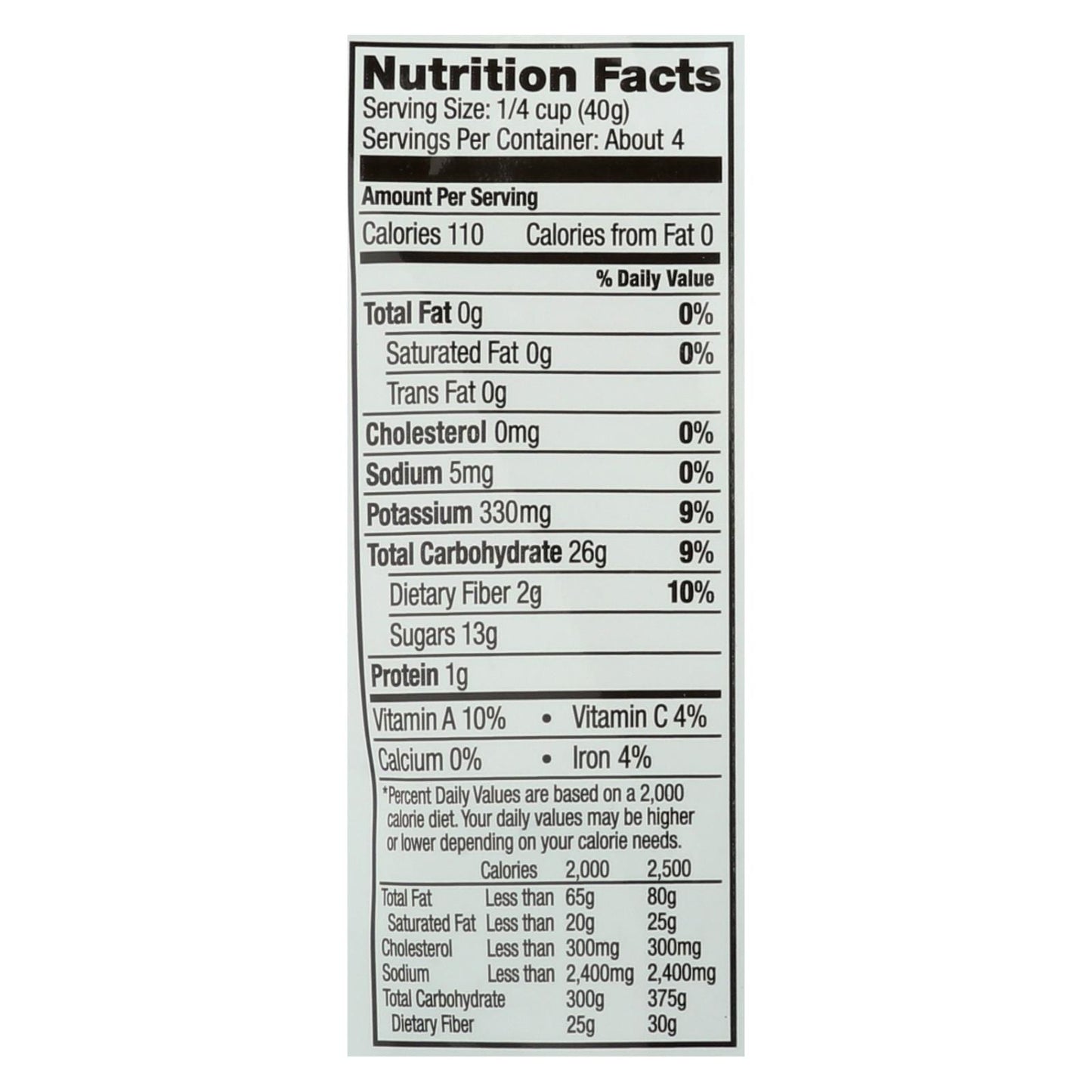 Made In Nature Plums Organic Dried Fruit - Case Of 6 - 6 Oz