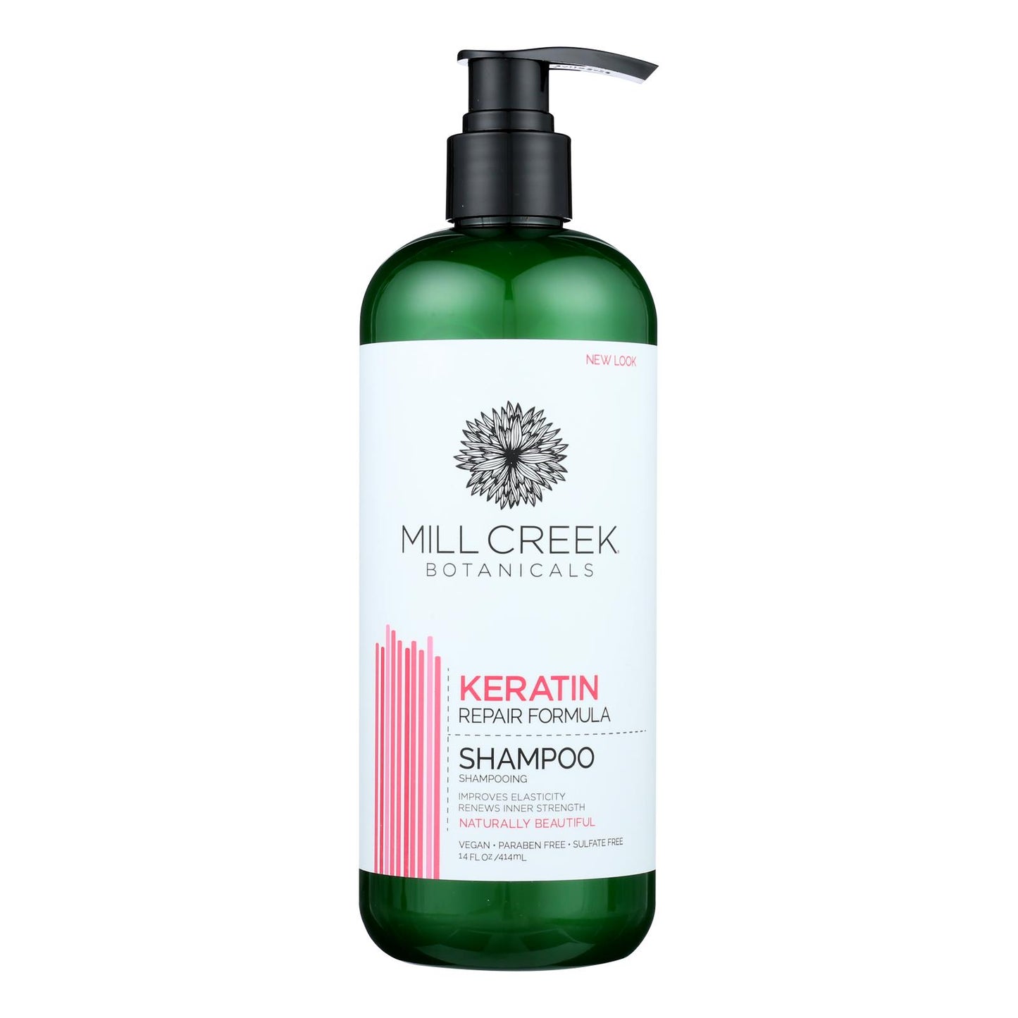 Mill Creek Botanicals Keratin Shampoo Repair Formula - 1 Each - 14 Fz