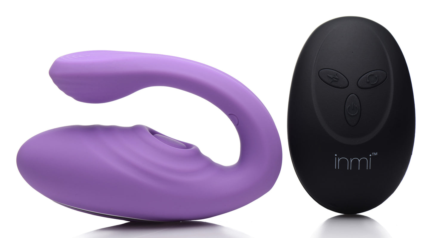 7x Pulse Pro Pulsating and Clit Stim Vibe With Remote