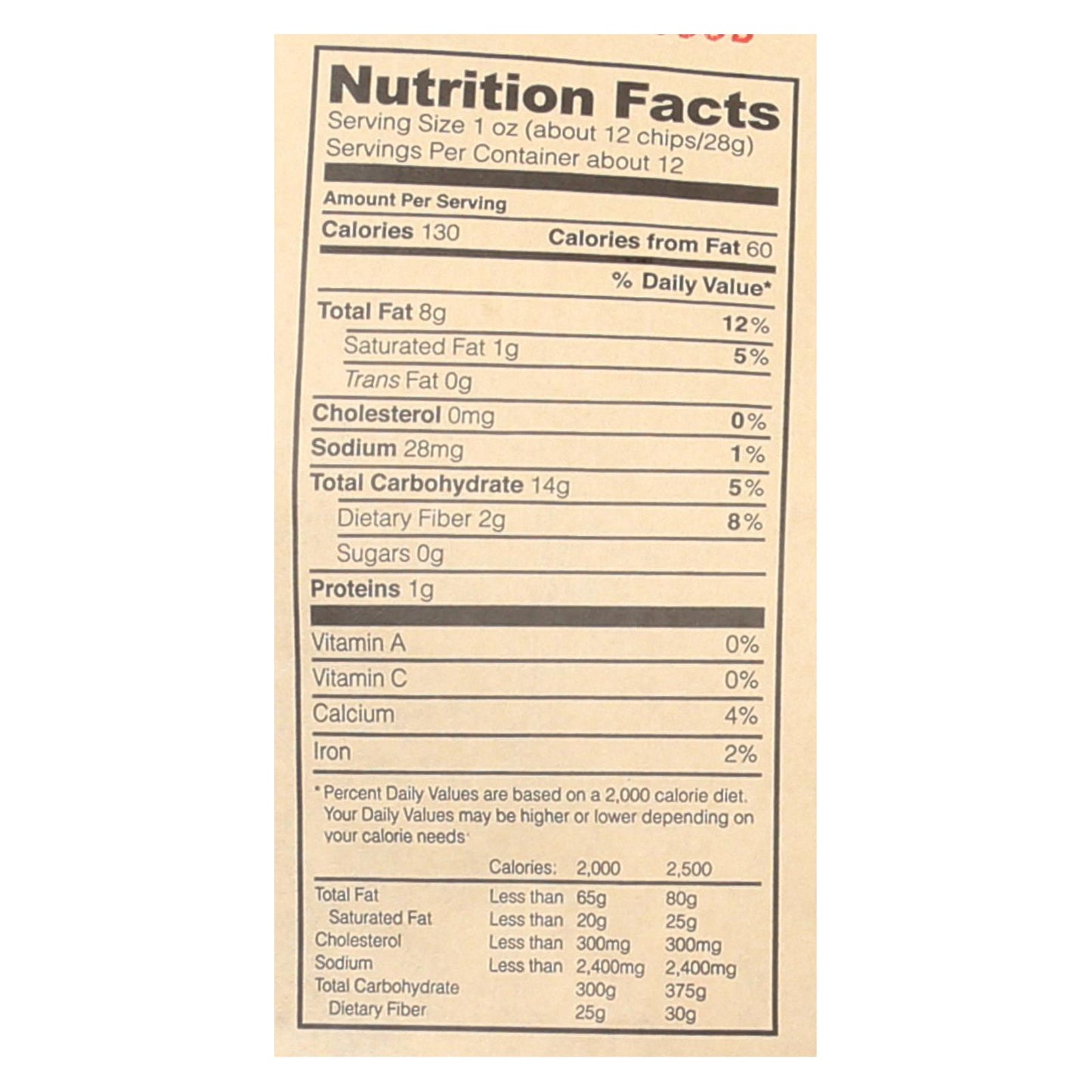 Mi Nina's White Corn Tortilla Chips With Sea Salt - Case Of 9 - 12 Oz