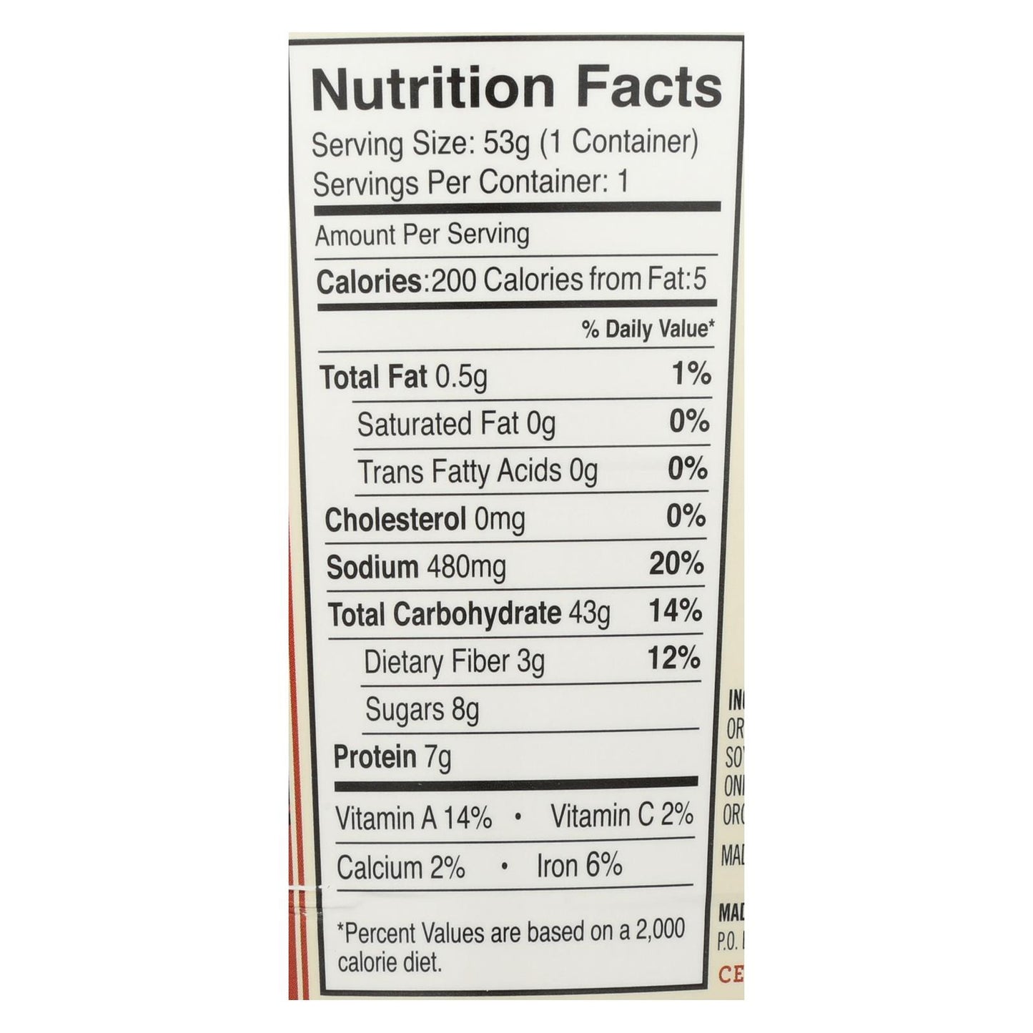 Dr. Mcdougall’s Asian Noodle Soup, Teriyaki - Case Of 6 - 1.9 Oz