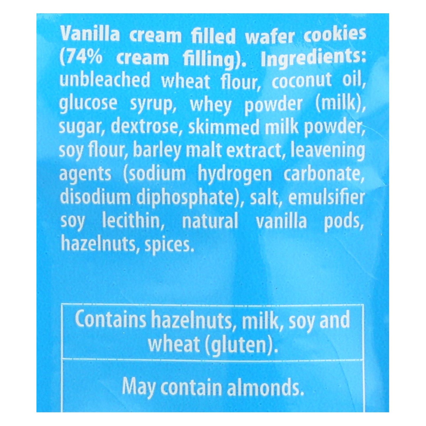 Loacker Quadratini Vanilla Wafer Cookies - Case Of 6 - 8.82 Oz