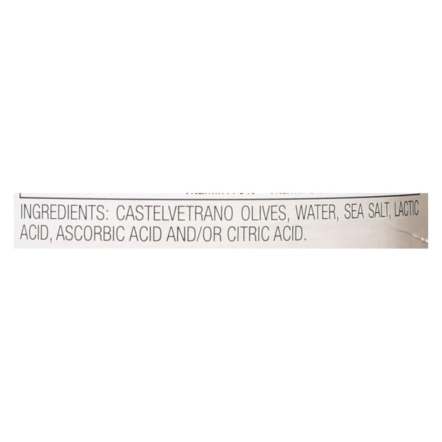 Jeff's Garden - Castelvetrano Olives - Pitted - Case Of 6 - 5.5 Oz.
