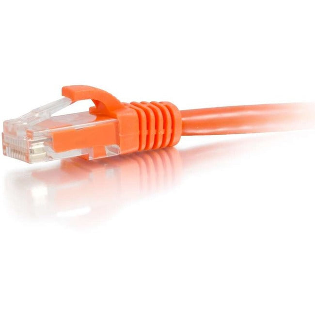C2G-125ft Cat6 Snagless Unshielded (UTP) Network Patch Cable - Orange