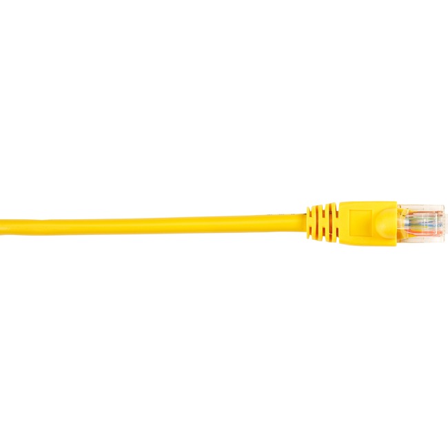 Black Box CAT5e Value Line Patch Cable, Stranded, Yellow, 15-ft. (4.5-m)