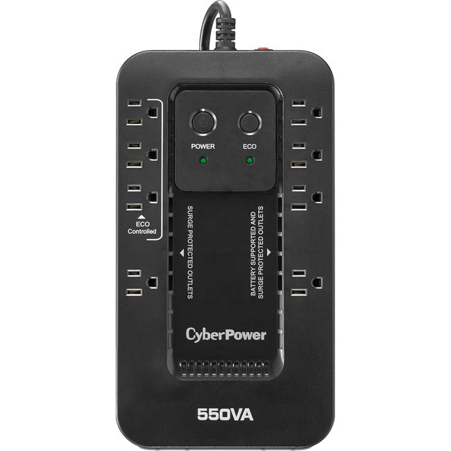 CyberPower EC550G Ecologic 550VA/330W Energy Efficient Desktop ECO UPS
