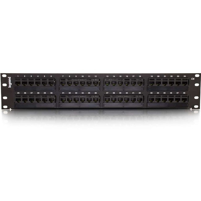 C2G 48-Port Cat6 110-Type Patch Panel