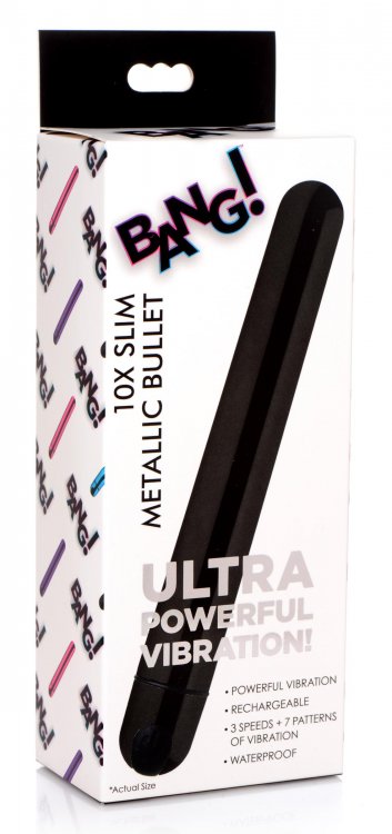 Bang! 10x Slim Metallic Bullet