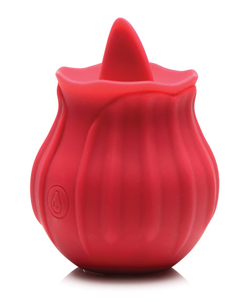 Inmi Bloomgasm Wild Violet 10x Licking Stimulator - Red