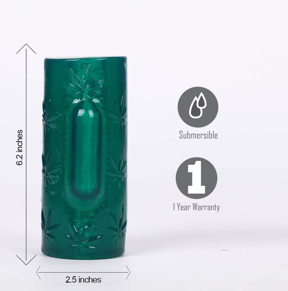 Blaze Cannabis Stroker W/ Rechargeable Bullet