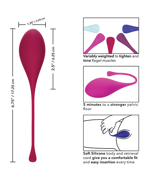 Kegel Training 5 Pc Set - Asst Colors