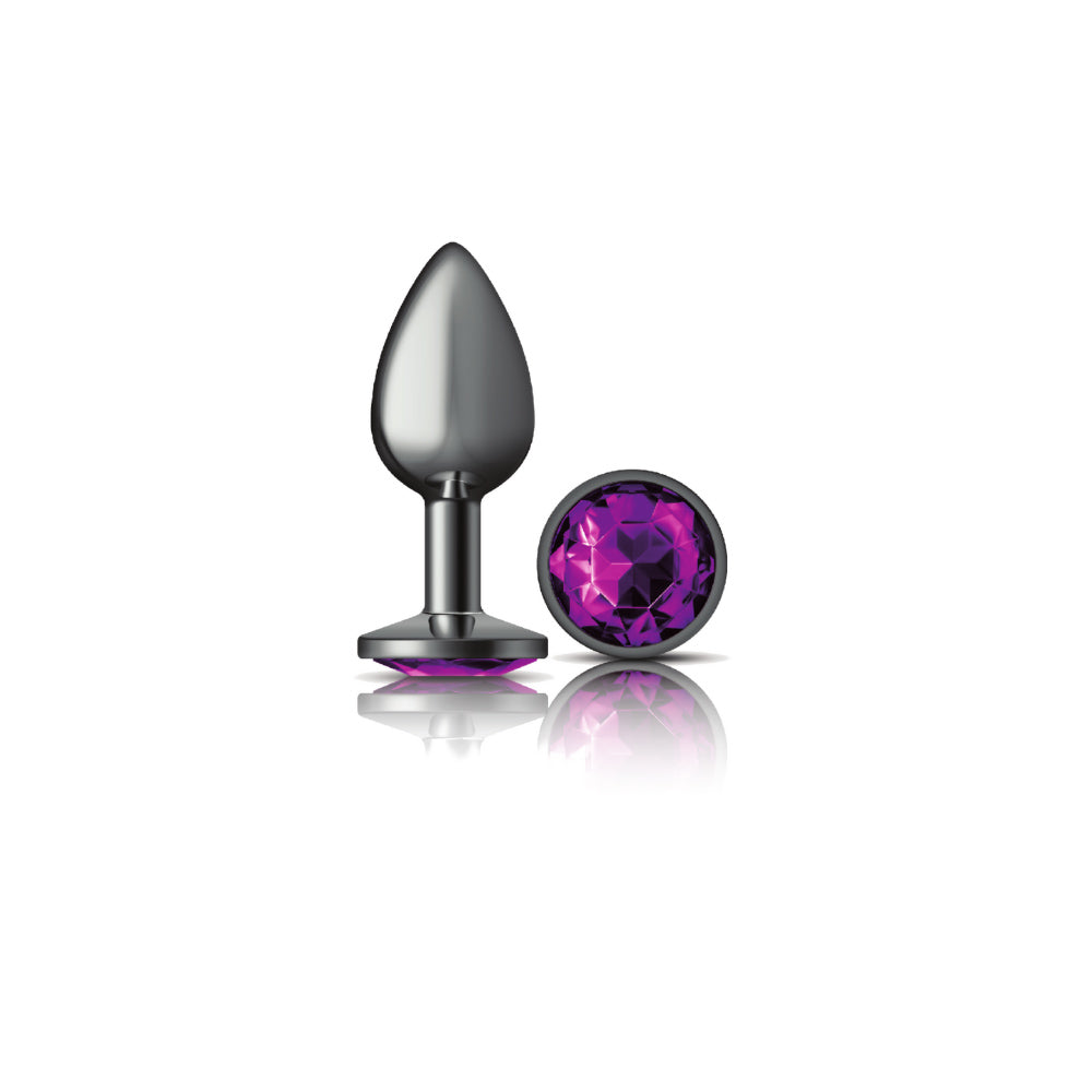 Cheeky Charms - Gunmetal Metal Butt Plug