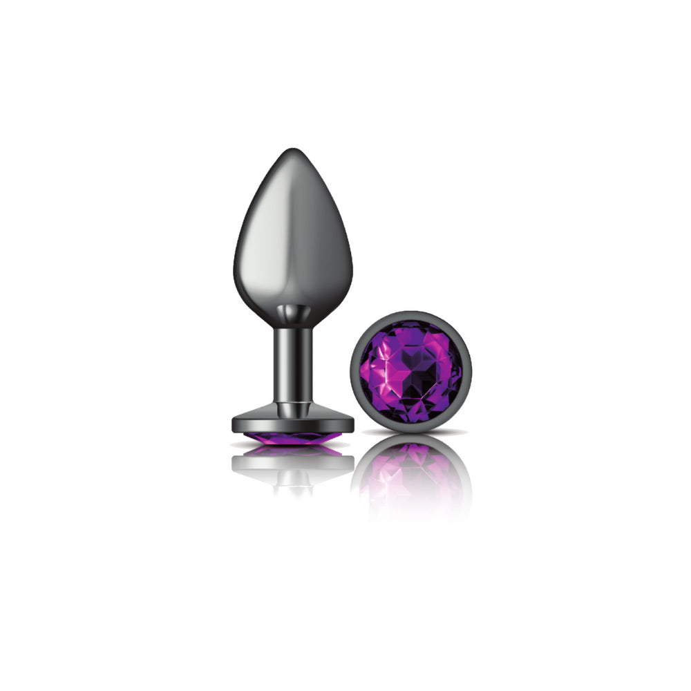 Cheeky Charms - Gunmetal Metal Butt Plug