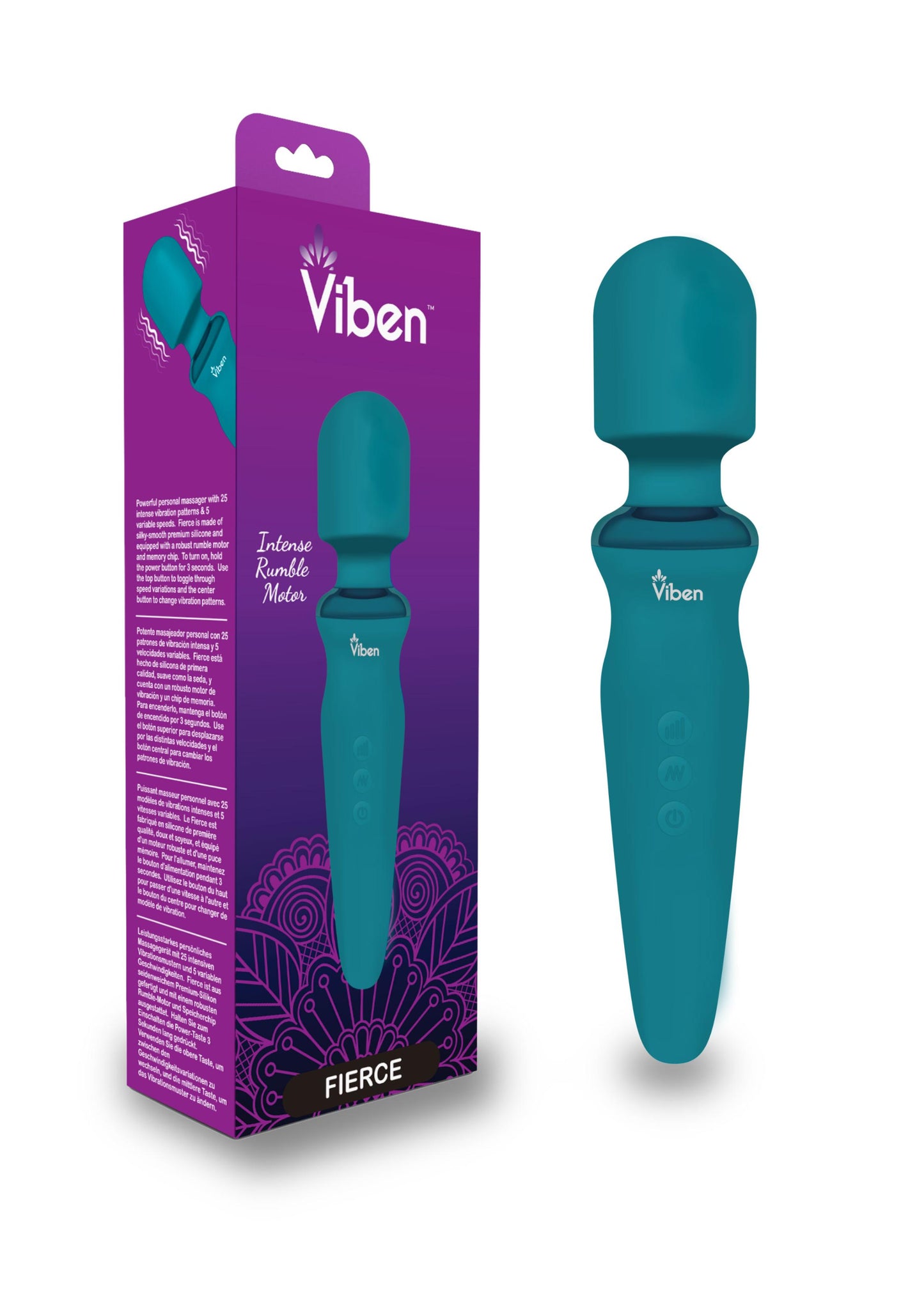 Fierce - Ocean - Intense Wand Massager