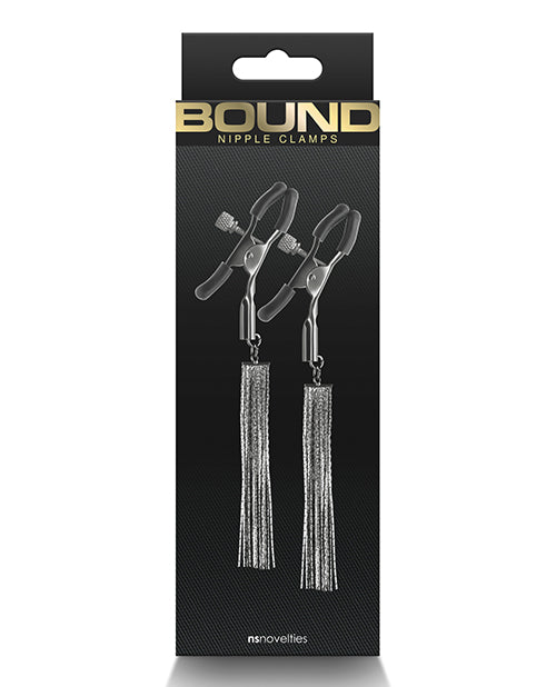 Bound Nipple Clamps - Gunmetal