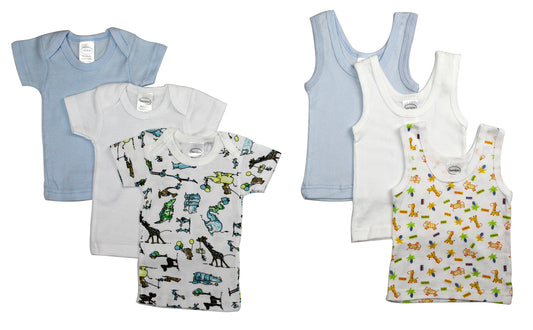 Large  Color:white/blue