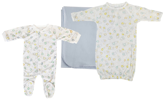Medium  Color:white/blue