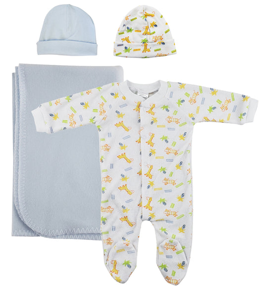 Large  Color:white/blue