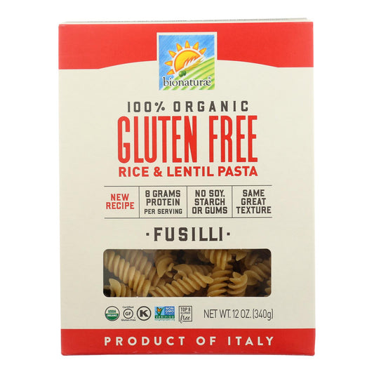 Bionaturae - Pasta Og1 Fusilli G/f - Cs Of 12-12 Oz