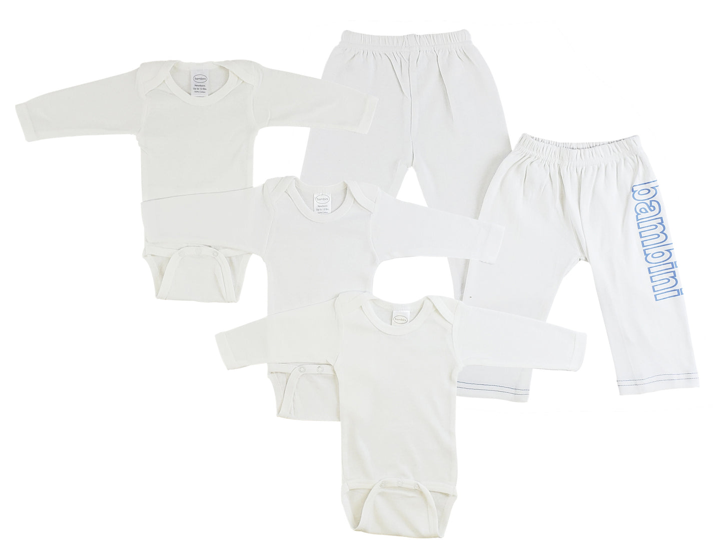 Infant Long Sleeve Onezies And Track Sweatpants