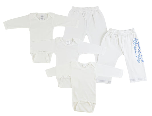 Infant Long Sleeve Onezies And Track Sweatpants