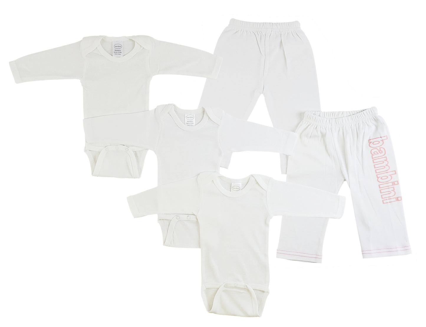 Infant Long Sleeve Onezies And Track Sweatpants