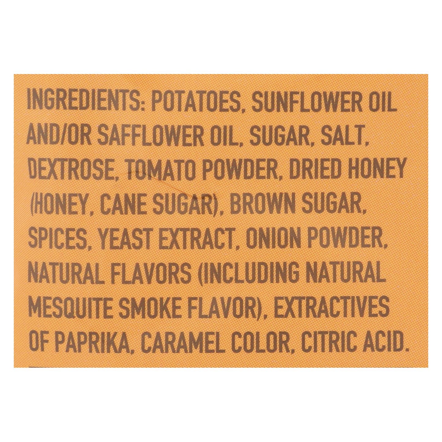 Boulder Canyon Natural Foods - Canyon Honey Bbq - Cs Of 12-6.5 Oz