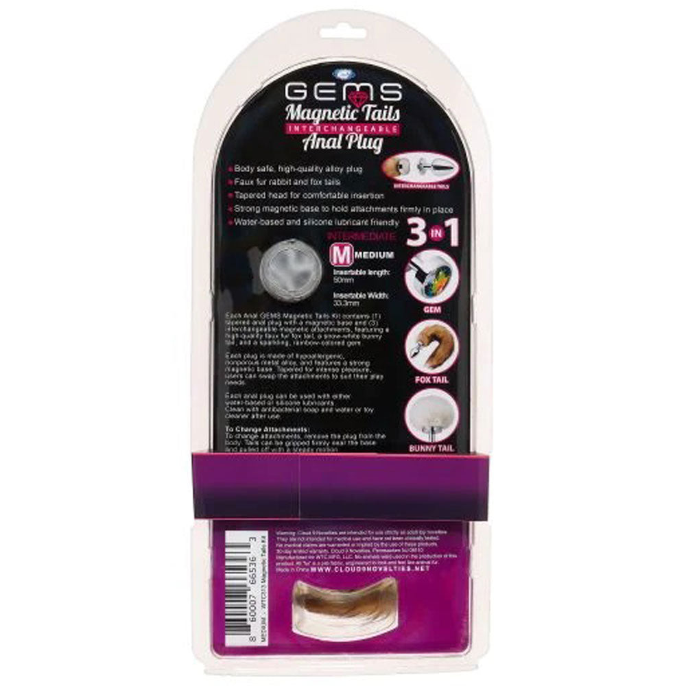 Cloud 9 Magnetic Tails Kit With 3 Attachments