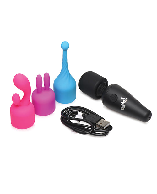 Bang! 10x Mini Wand W/3 Attachments - Asst. Colors