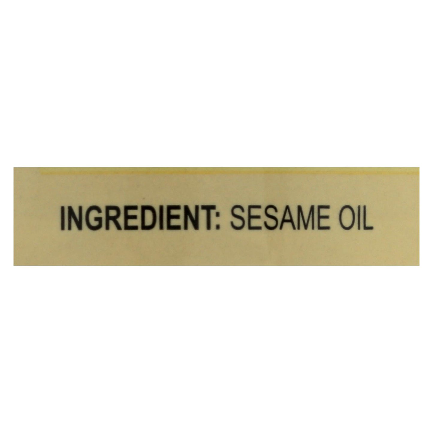 Lee Kum Kee's Pure Sesame Asian Cooking Oil  - Case Of 6 - 15 Fz
