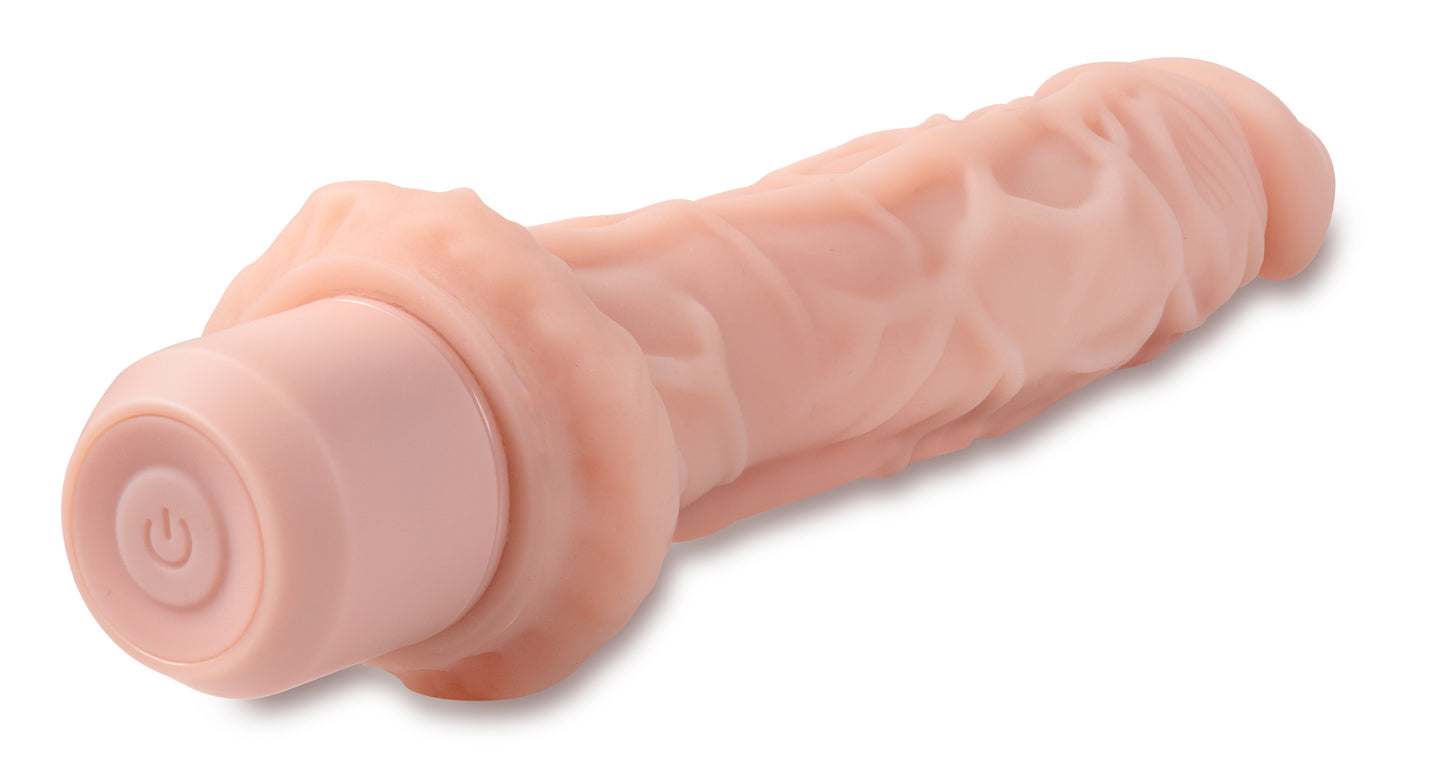Dr. Skin Silicone Dr. - Inch Vibrating Dildo