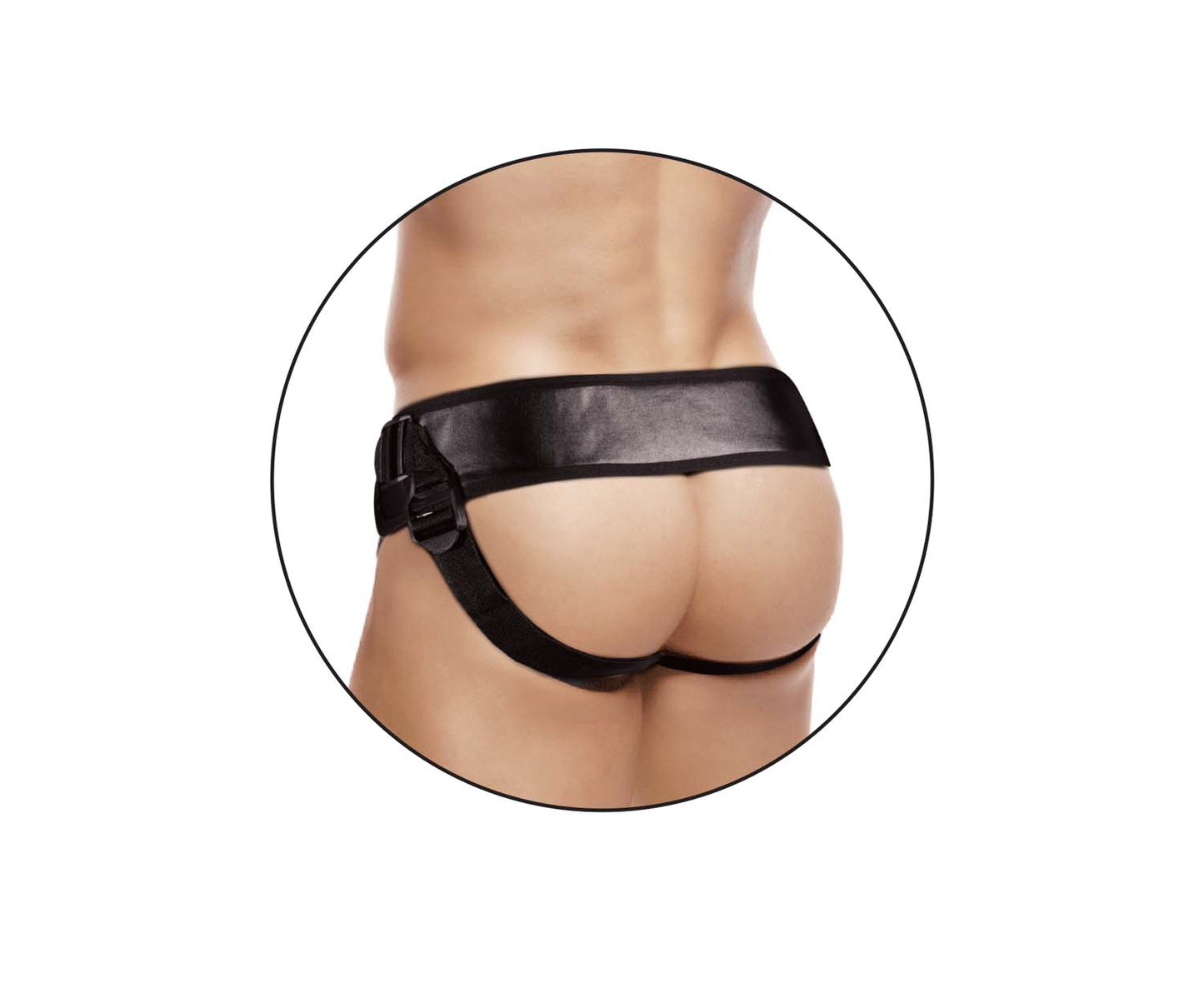 Erection Assistant Hollow Strap-on White