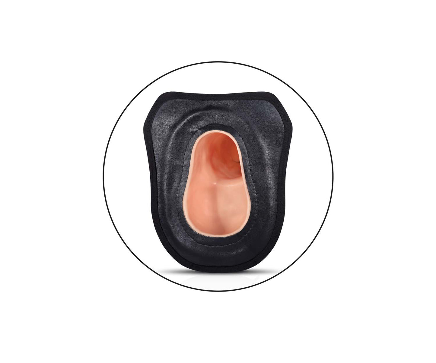 Erection Assistant Hollow Strap-on White