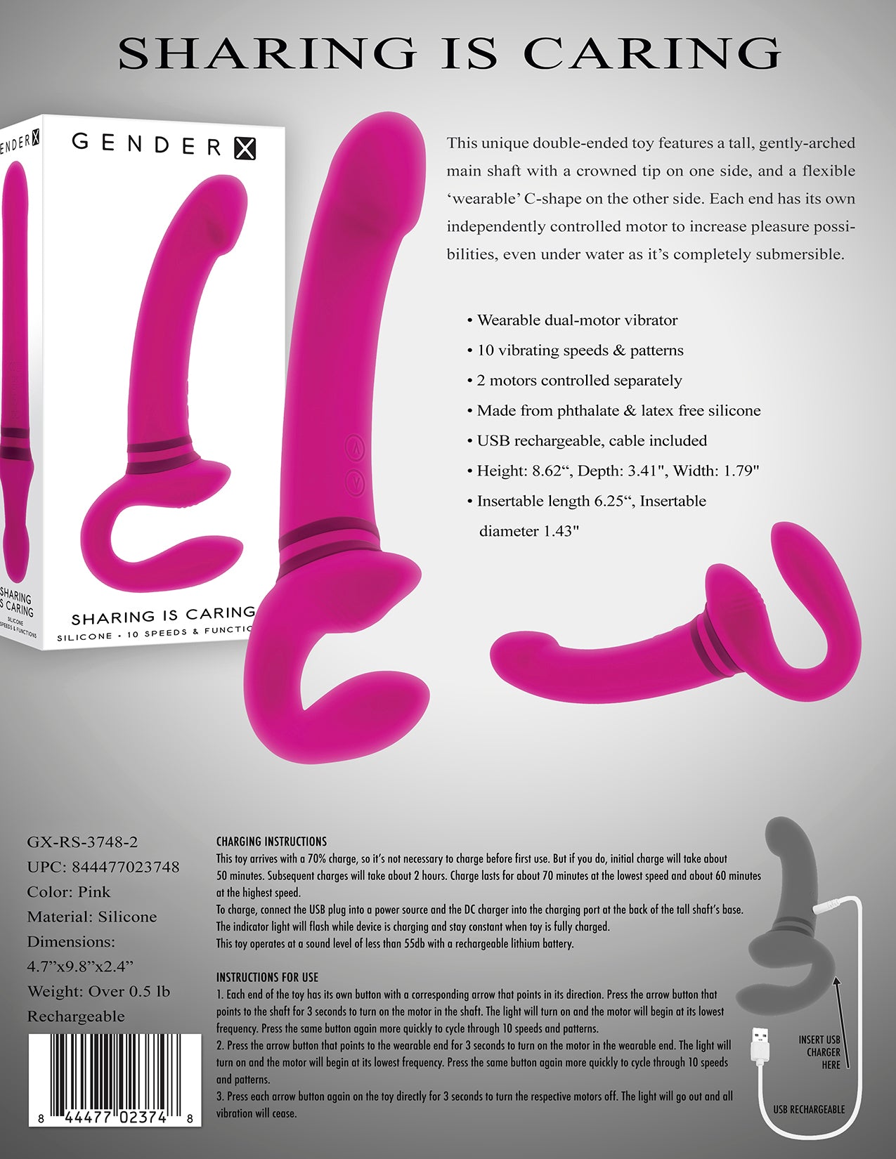 Gender X Sharing Is Caring