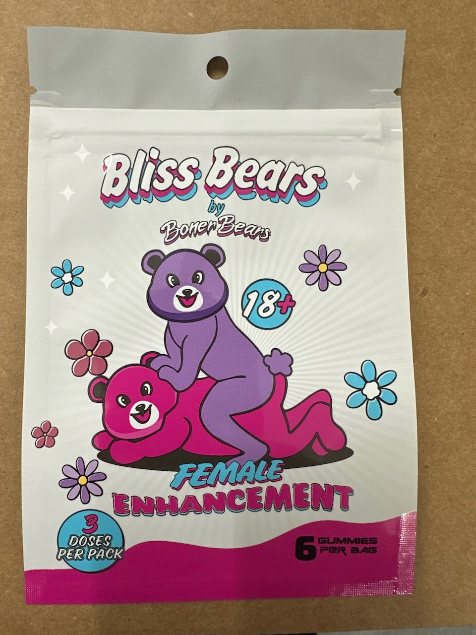 Bliss Bear Female Enhancement Gummy 1pk (6 Pcs)
