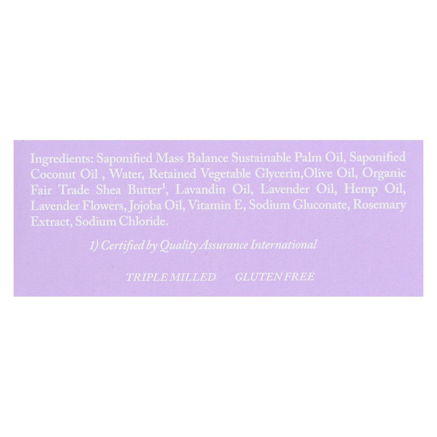 Dr. Woods Castile Bar Soap Lavender - 5.25 Oz