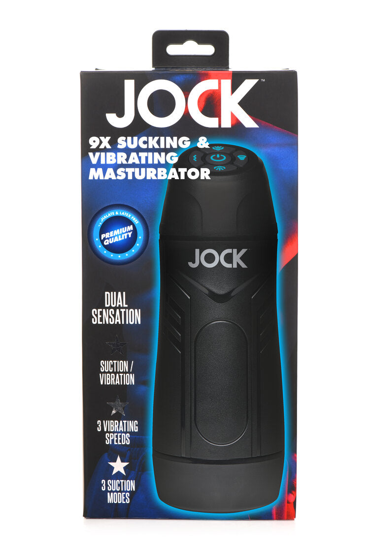 Jock 9x Sucking & Vibrating Masturbator