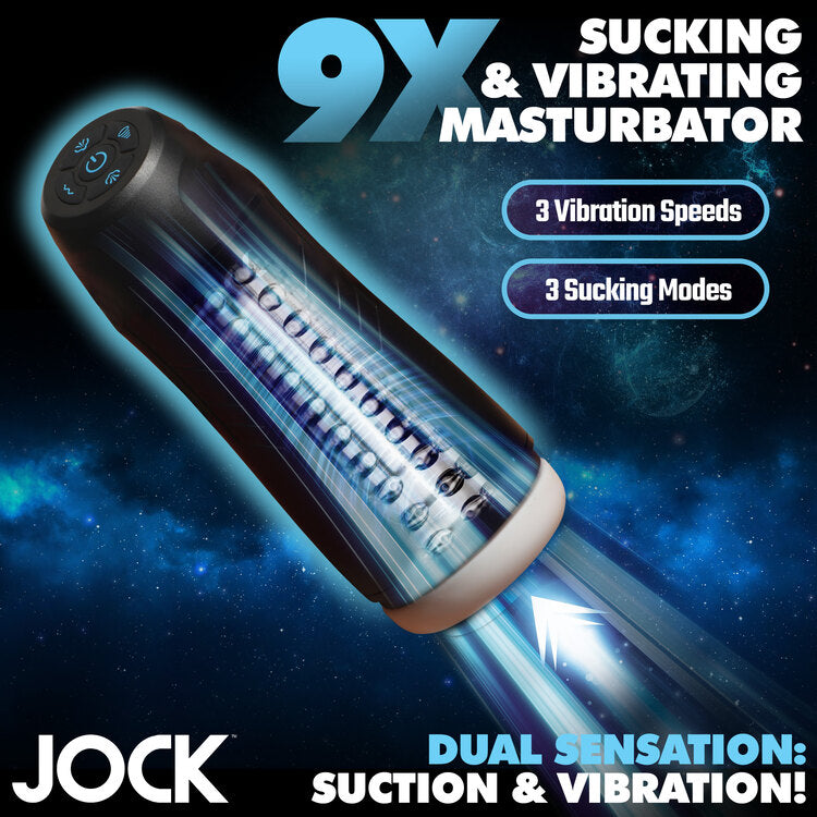 Jock 9x Sucking & Vibrating Masturbator