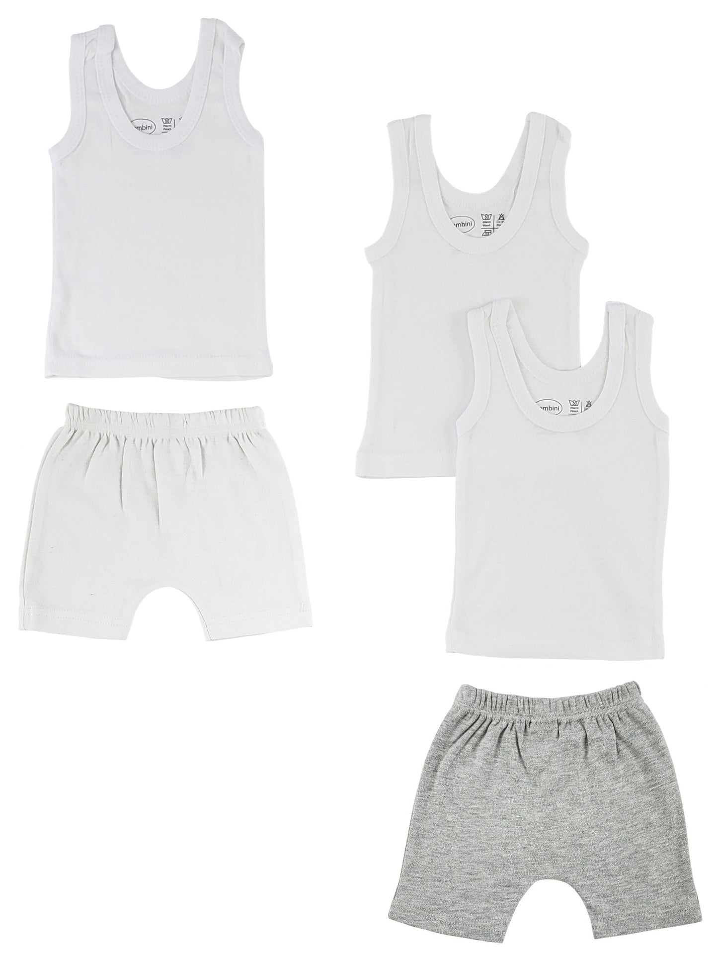 Infant Tank Tops And Shorts