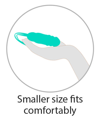 Cloud 9 Health & Wellness Wireless Remote Control Egg W/ Pulsating Motion Teal